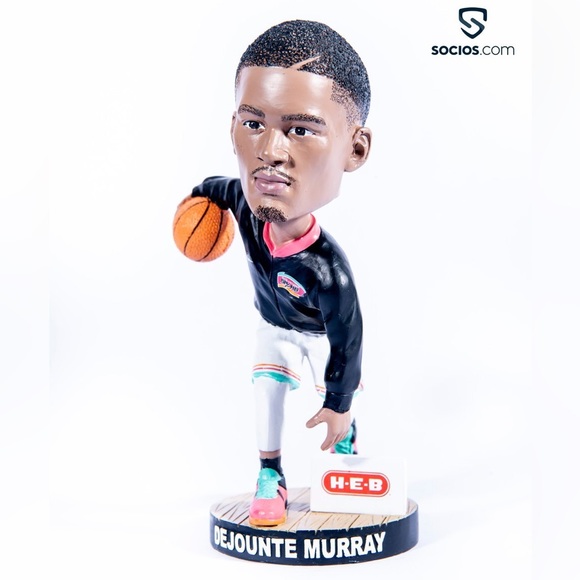 Dejounte Murray Fiesta San Antonio Spurs Bobblehead - Picture 1 of 10